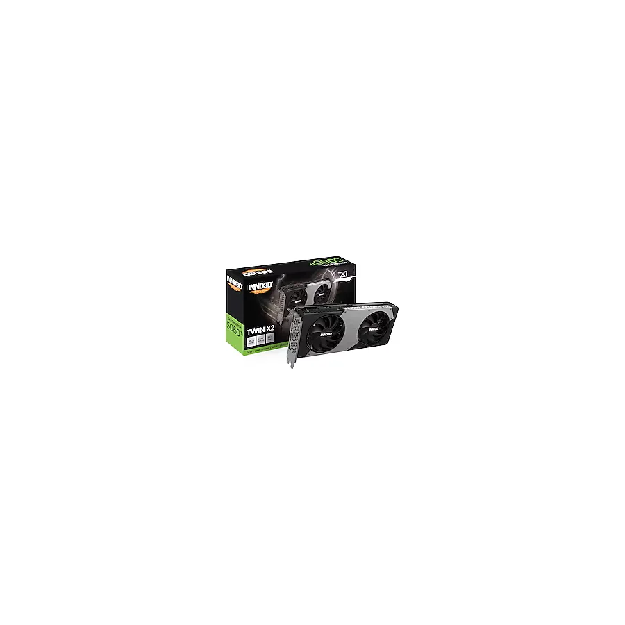 Inno3D RTX 5060 TI Twin X2 N506T2-16D7-191073N 128 Bit GDDR7 16 GB Ekran Kartı
