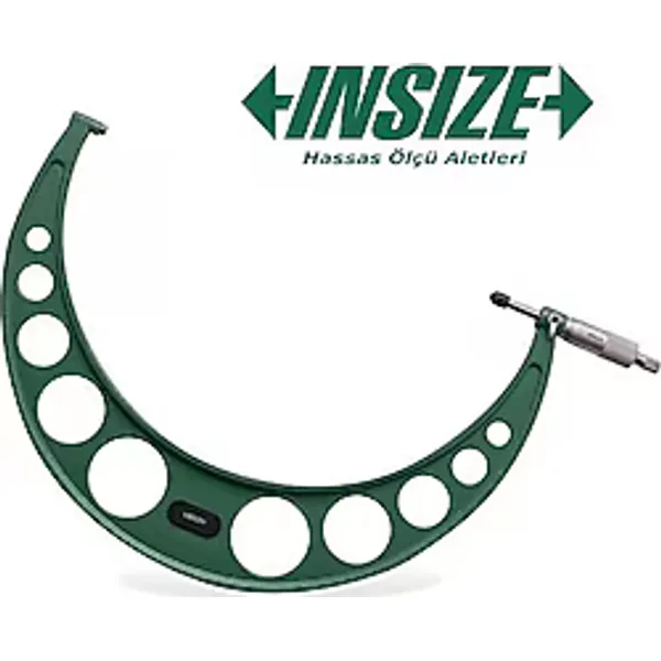 İnsize 3203-175A 175 mm Standart Model Dış Çap Mikrometre