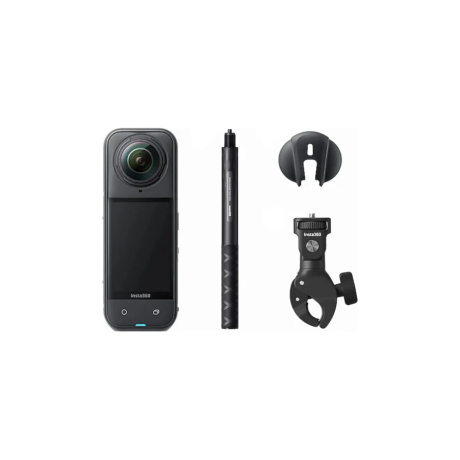 Insta360 X5 Aksiyon Kamerası - Motosiklet Kiti
