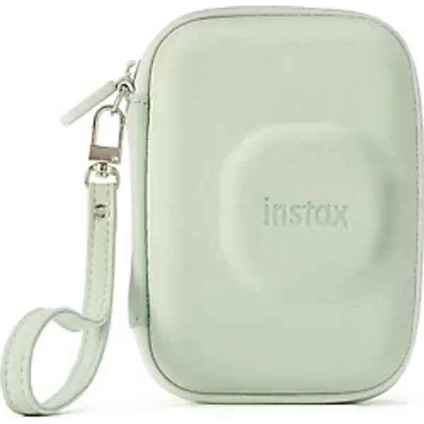 Instax Mini Liplay Yeşil Fotoğraf Makinesi Omuz Çantası