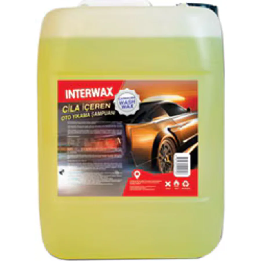 İnterwax 25 kg Cilalı Oto Yıkama Şampuanı