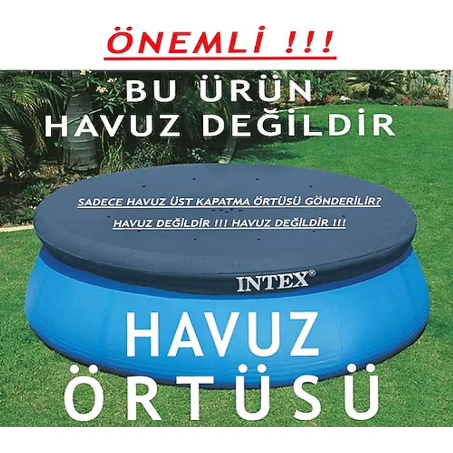İntex 28022 366Cm Havuz Örtüsü