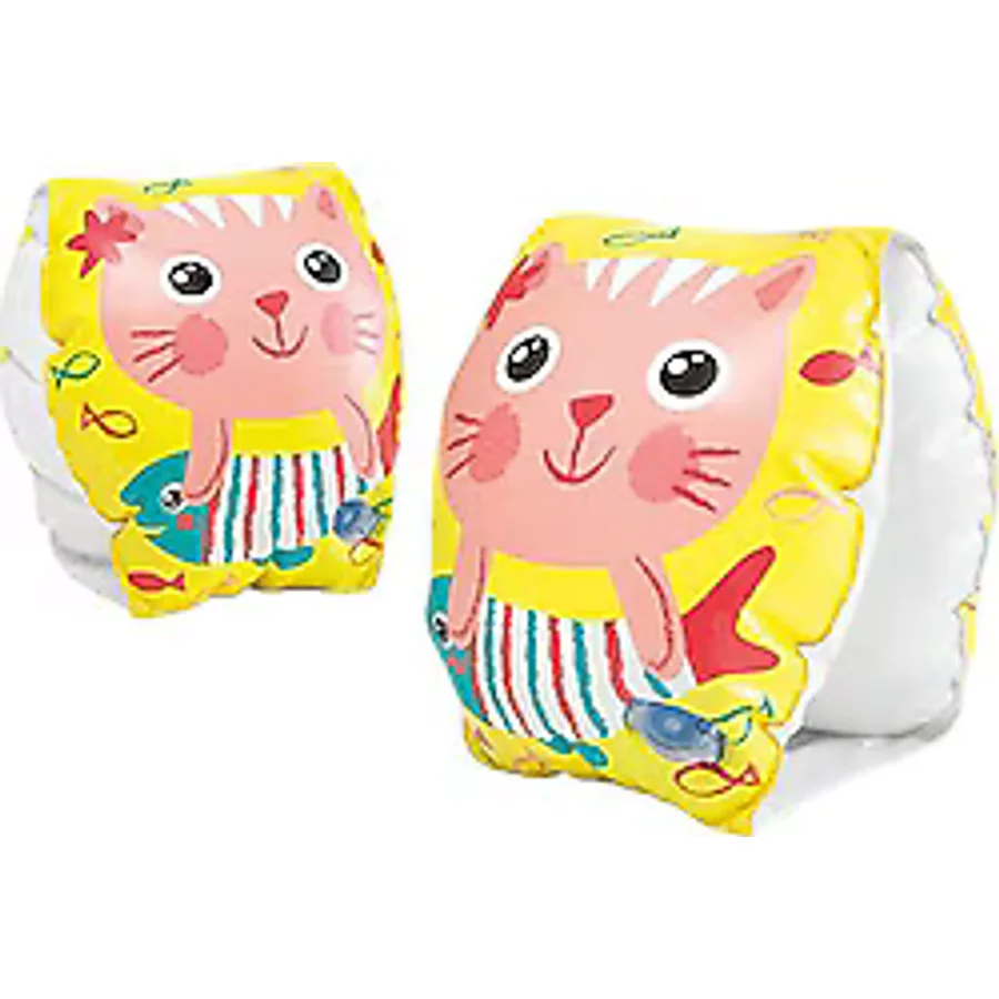 Intex 56665 20x15 cm Yavru Kedi Desenli Çocuk Deniz Kolluğu
