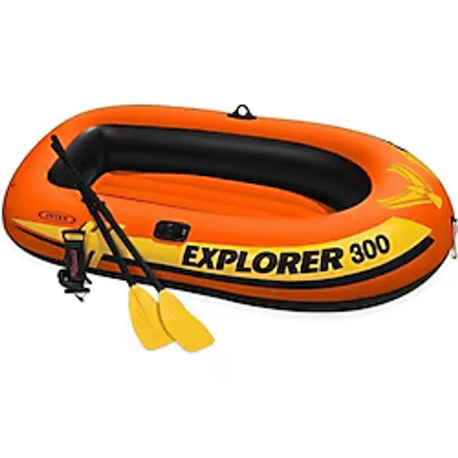 Intex 58332 211x117x41 cm Explorer 300 Şişme Bot Seti