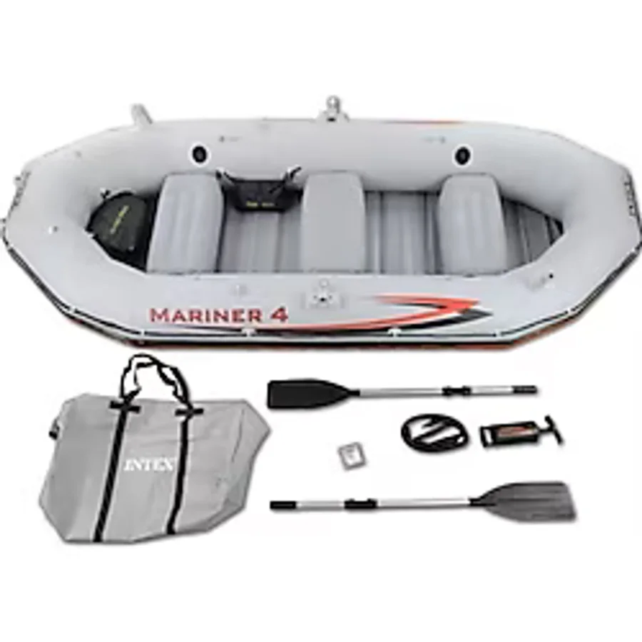Intex 68376 328x145x48 cm Mariner 4 Şişme Bot Seti