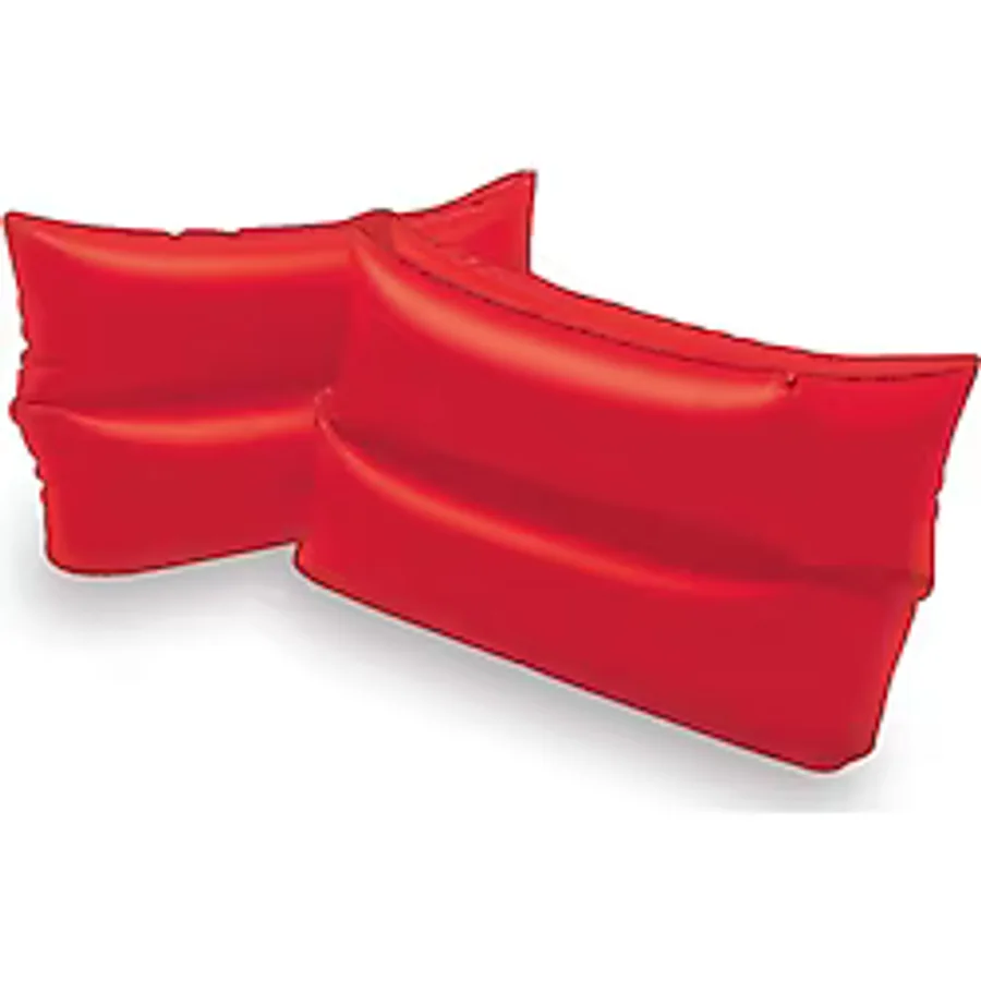 Intex Çocuklar İçin Kırmızı Çift Boğumlu Yüzme Kolluğu 25x17 cm Eğlenceli Destek
