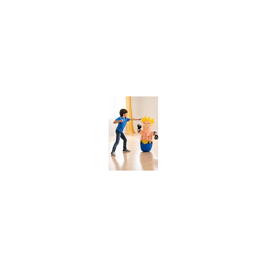 intex Şişme Güreşçi Boks Oyunu - Punch Bop Game - Hacıyatmaz Oyun - Şişme Deniz Oyuncağı - Box Vuruş Oyunu - Güreşçi - 94 x 74 cm - Renkli