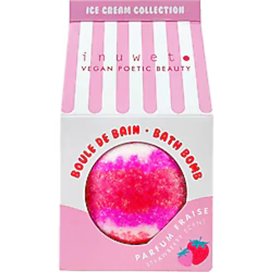 Inuwet Icecream Çilek Banyo Bombası