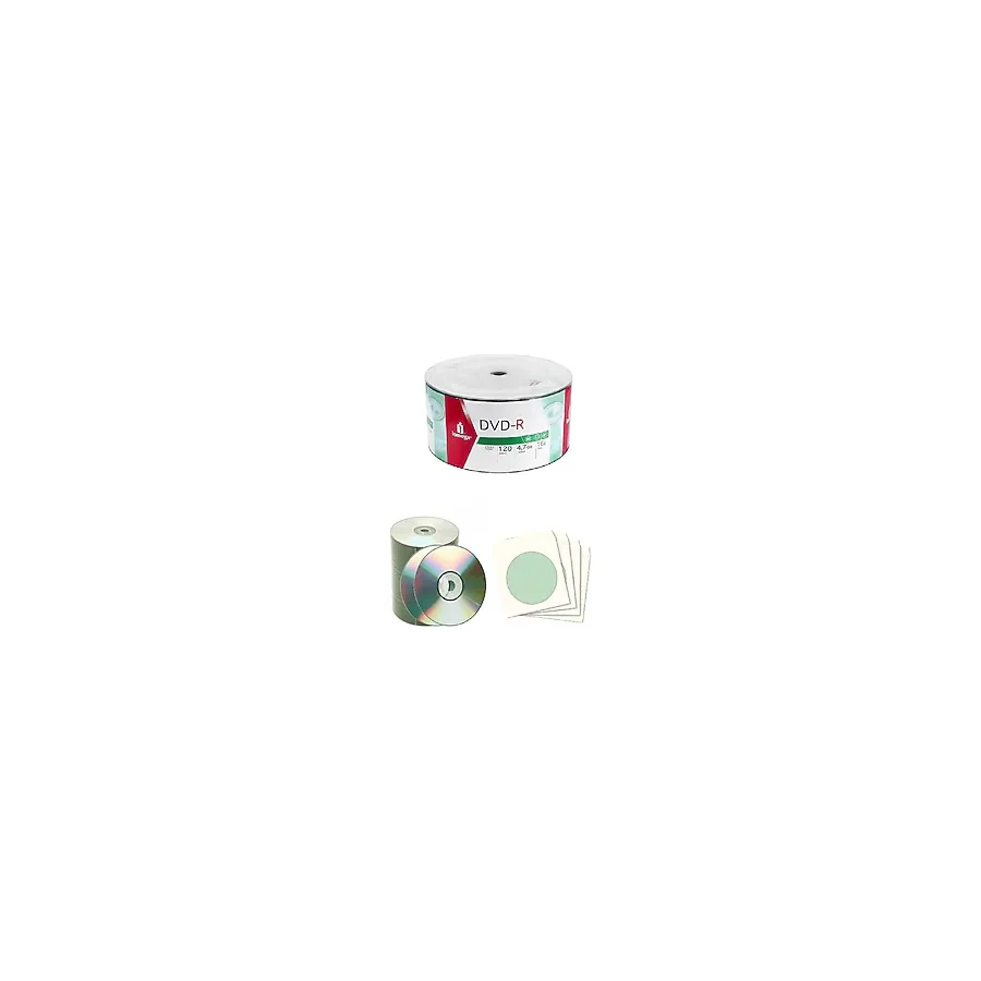 IOMEGA Boş Dvd-r 16x .4,7 Gb 20 Adet Dvd. 20 Adet Dvd Zarfı