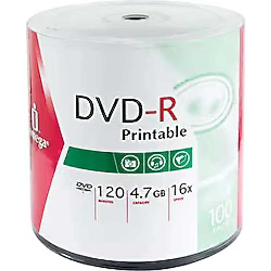 Iomega IDSP100PR 4.7 GB 16X 100'lü Boş DVD