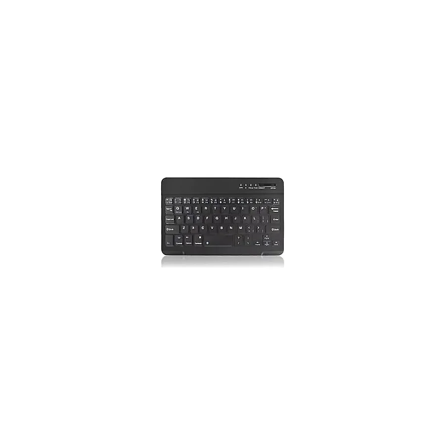 Ipad 7. Nesil A2197-a2198 10.2 Uyumlu Bleutooth Tablet Klavyesi Mini Slim Şarjlı Kablosuz