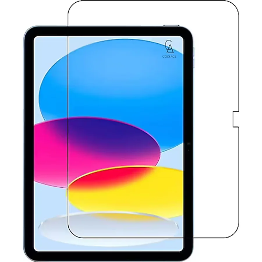 iPad A16 11.Nesil (A3354-A3355) ile Uyumlu Temperli Kırılmaz Cam Ekran Koruyucu