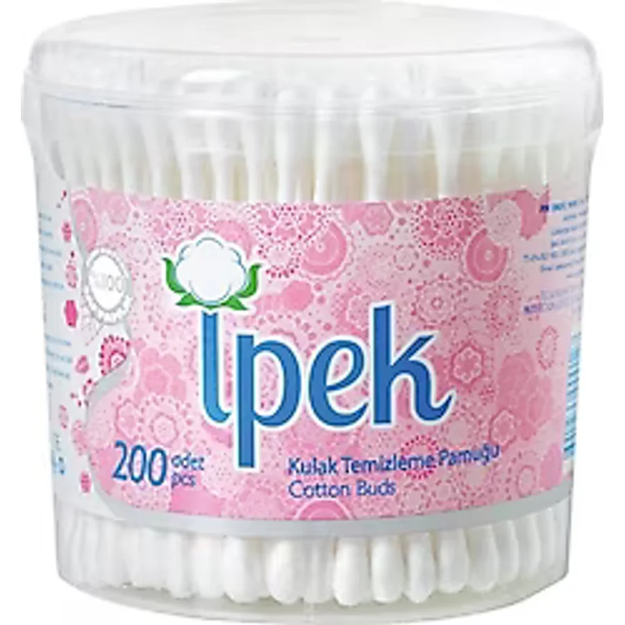 İpek 200'lü Kulak Temizleme Pamuğu