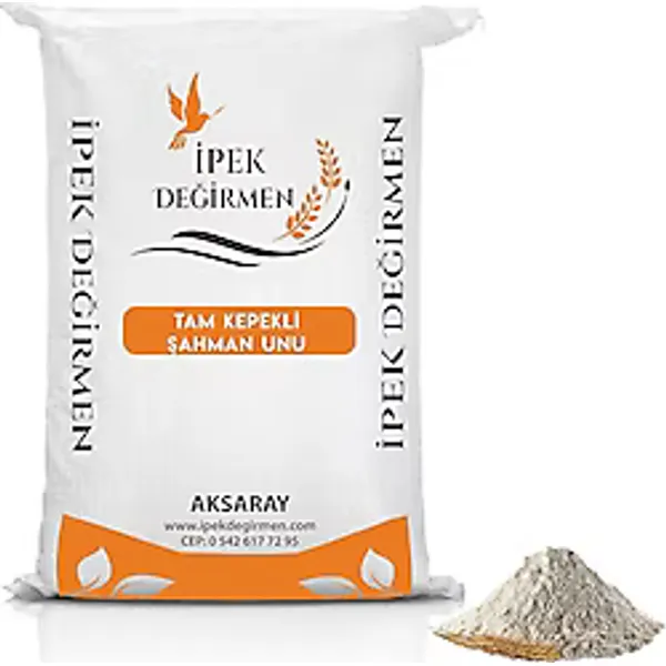 İpek Değirmen 25 kg Tam Kepekli Şahman Tam Buğday Unu