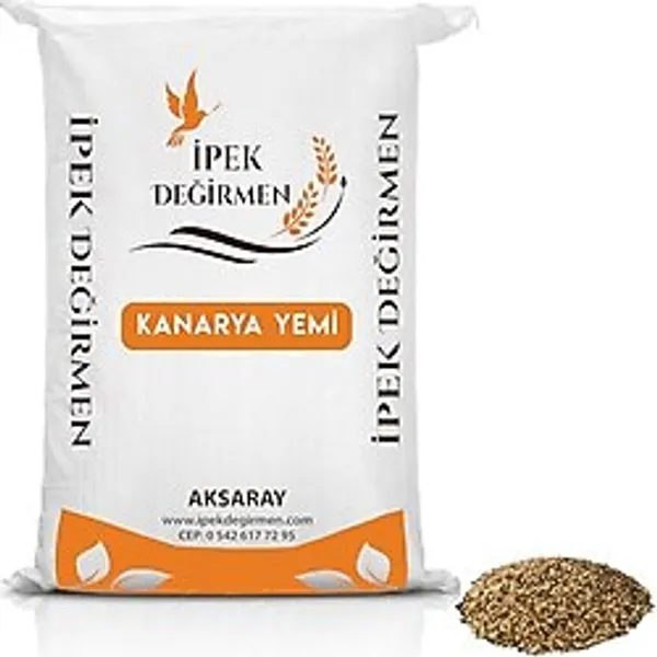 İpek Değirmen Karışık Kanarya Yemi, 10 Kg, Toptan Saf