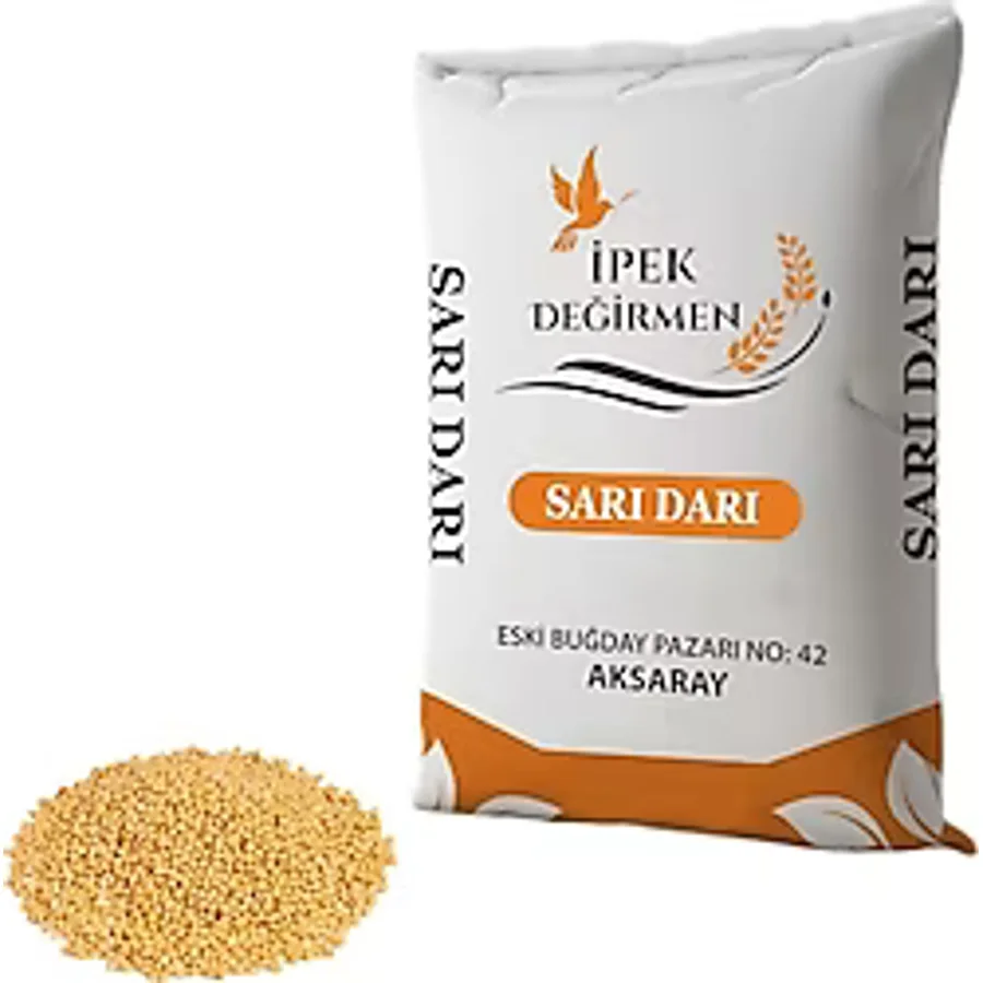 İpek Değirmen Sarı Darı 1 kg Muhabbet Kuşu Yemi