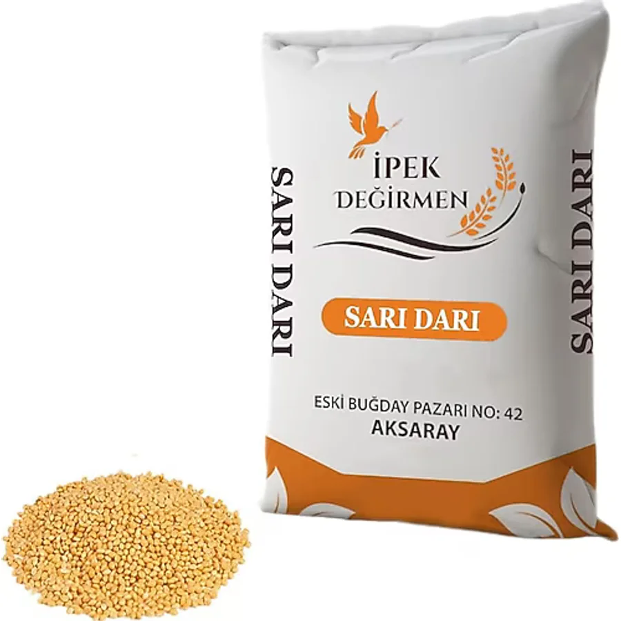 İpek Değirmen Sarı Darı 5 kg Muhabbet Kuşu Yemi