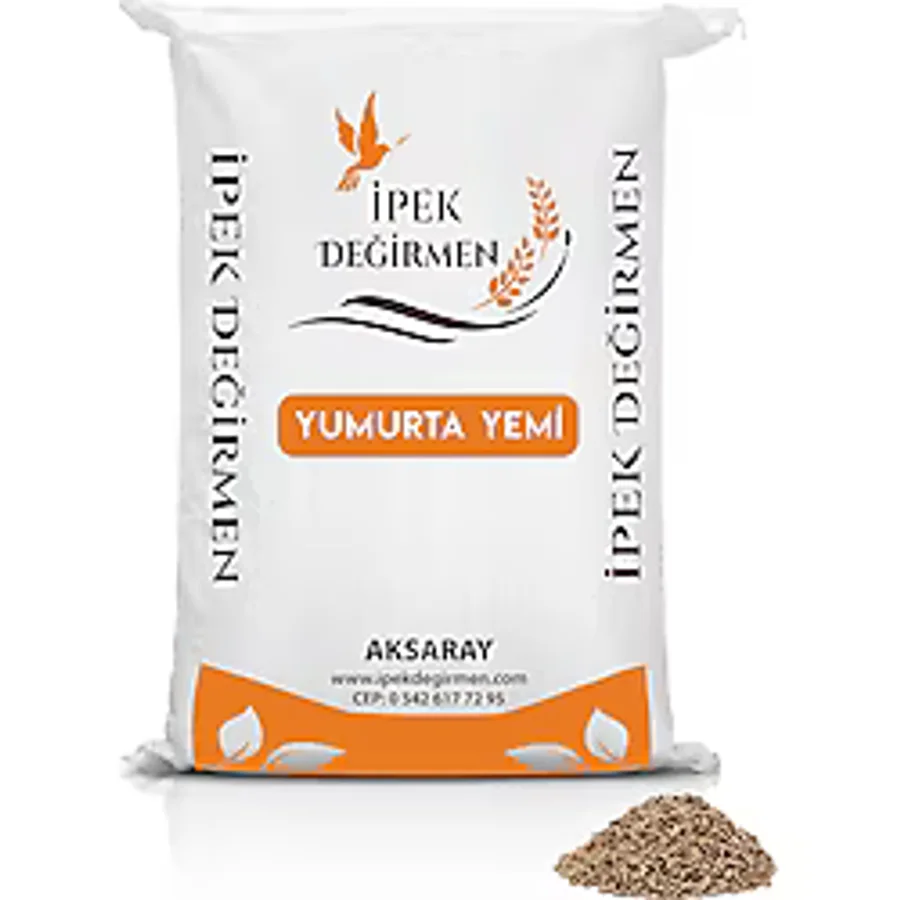 İpek Değirmen Yumurta Verimini Arttıran Tavuk Pelet Yumurta Yemi 20 KG