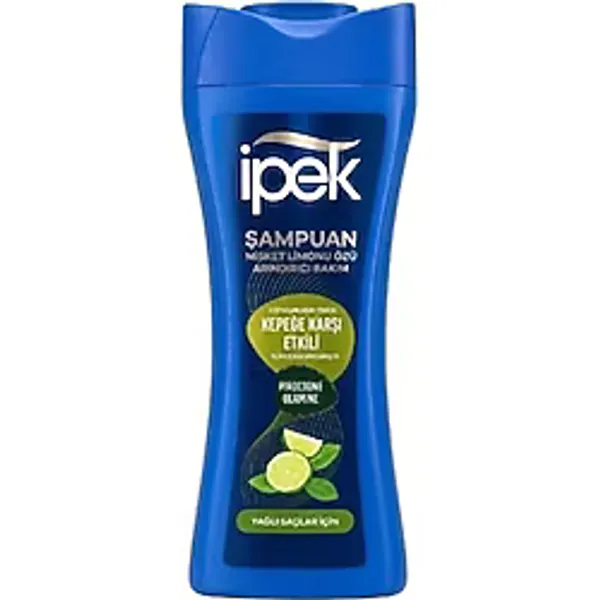 İpek Şampuan Yağlı Saçlar İçin Kepeğe Karşı Etkili 480 Ml - Misket Limonu