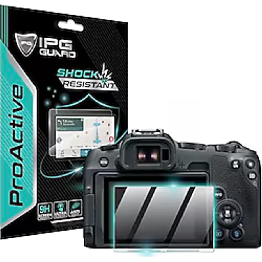 IPG CANON Eos R8 - R50 Kamera için 9H Nano ProActive Ekran Koruyucu (2 Adet), Pürüzsüz Cam Bitiş, Ultra Duyarlı Dokunmatik Hassasiyet