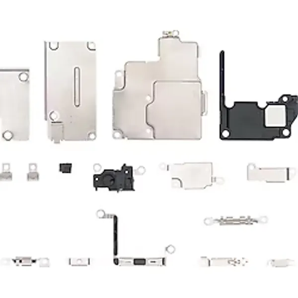 İphone 12 Anakart İç Metal Braket Demir Seti