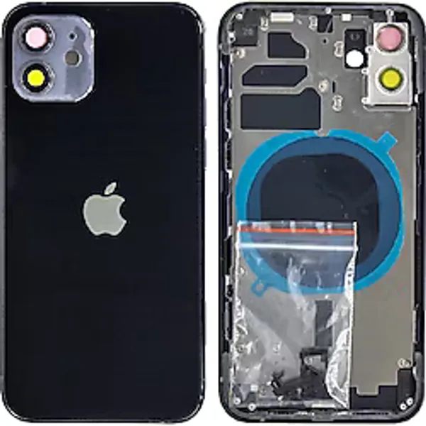 İphone 12 Uyumlu Boş Kasa Siyah