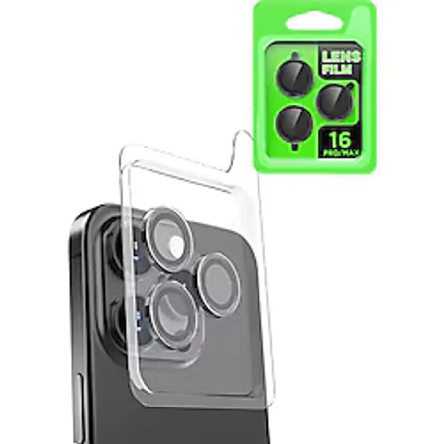 İphone 16 Pro Raze Metal Kamera Lens - Siyah