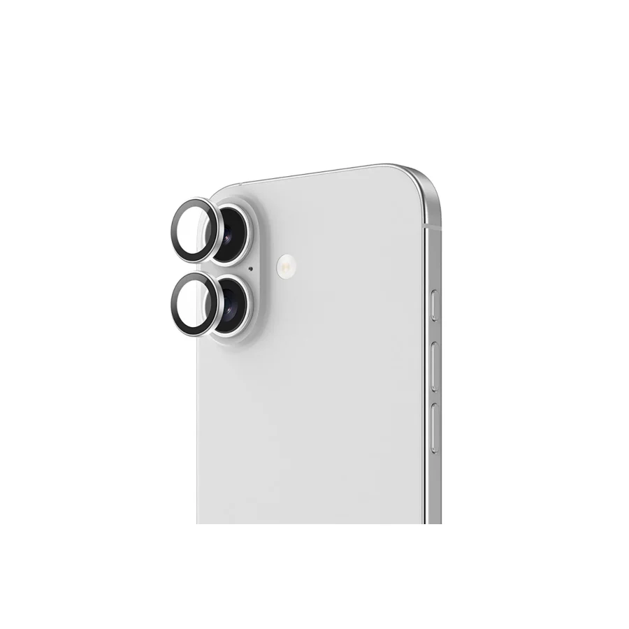 İphone 17 Uyumlu Benks Glass Warrior Cam Kamera Lens Koruyucu Gümüş
