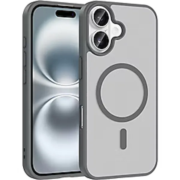 iPhone Uyumlu 17 Kılıf M-safe Şarj Özellikli Zore Babet Kapak