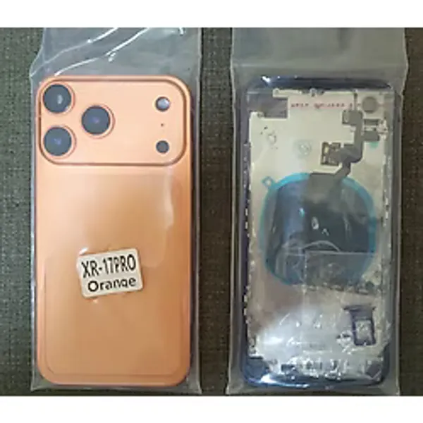 İphone Xr - 17 Pro'ya Dönüşüm Kasa (Turuncu)