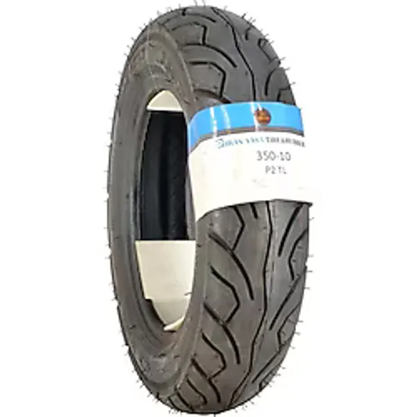 IRAN YASA TIRE&RUBBER Yasa P2 Motosiklet Scooter Dış Lastiği 350-10 Tubeless Tl (İÇ LASTİKSİZ) Ön/arka