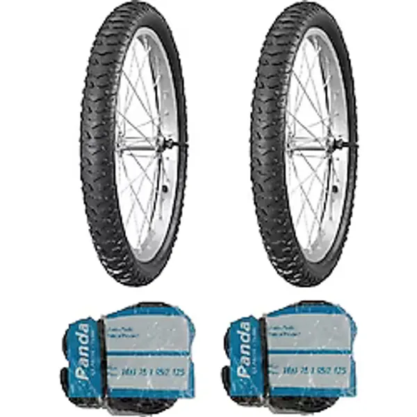IRC 16 Jant 16x2.125 MB-7 Bisiklet Dış Lastiği X 2 Adet + Panda İç Lastik Seti