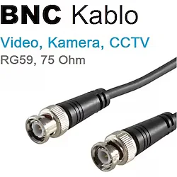 IRENIS BNC Kablo 75 Ohm RG59 Video, Kamera, CCTV 50 cm