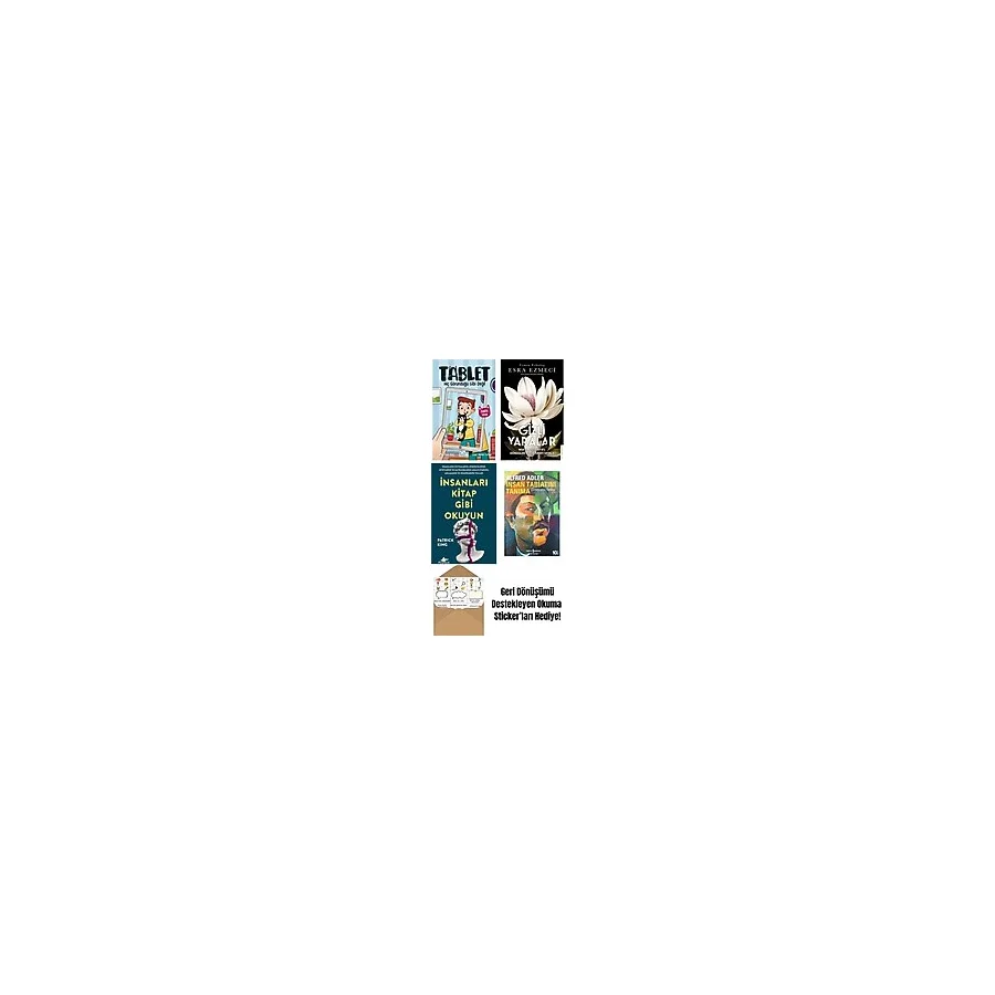 İş Bankası Kültür Yayınları En Çok Okunan Kişisel Gelişim Kitapları 4 Kitap Set