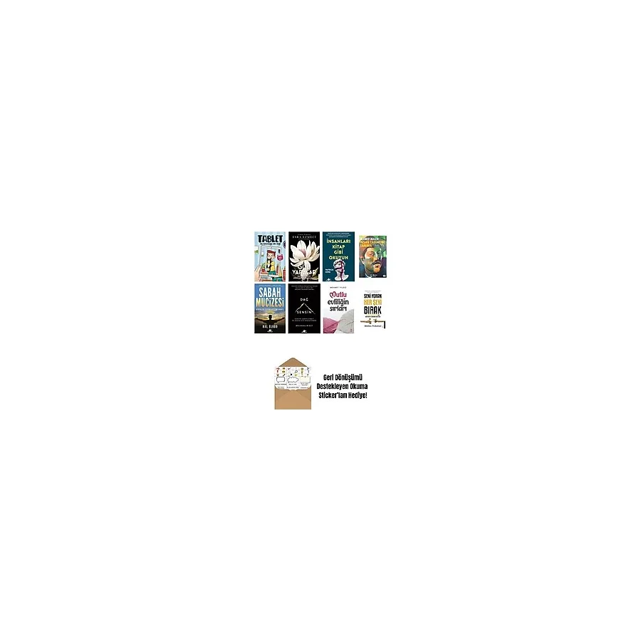 İş Bankası Kültür Yayınları En Çok Okunan Kişisel Gelişim Kitapları 8 Kitap Set