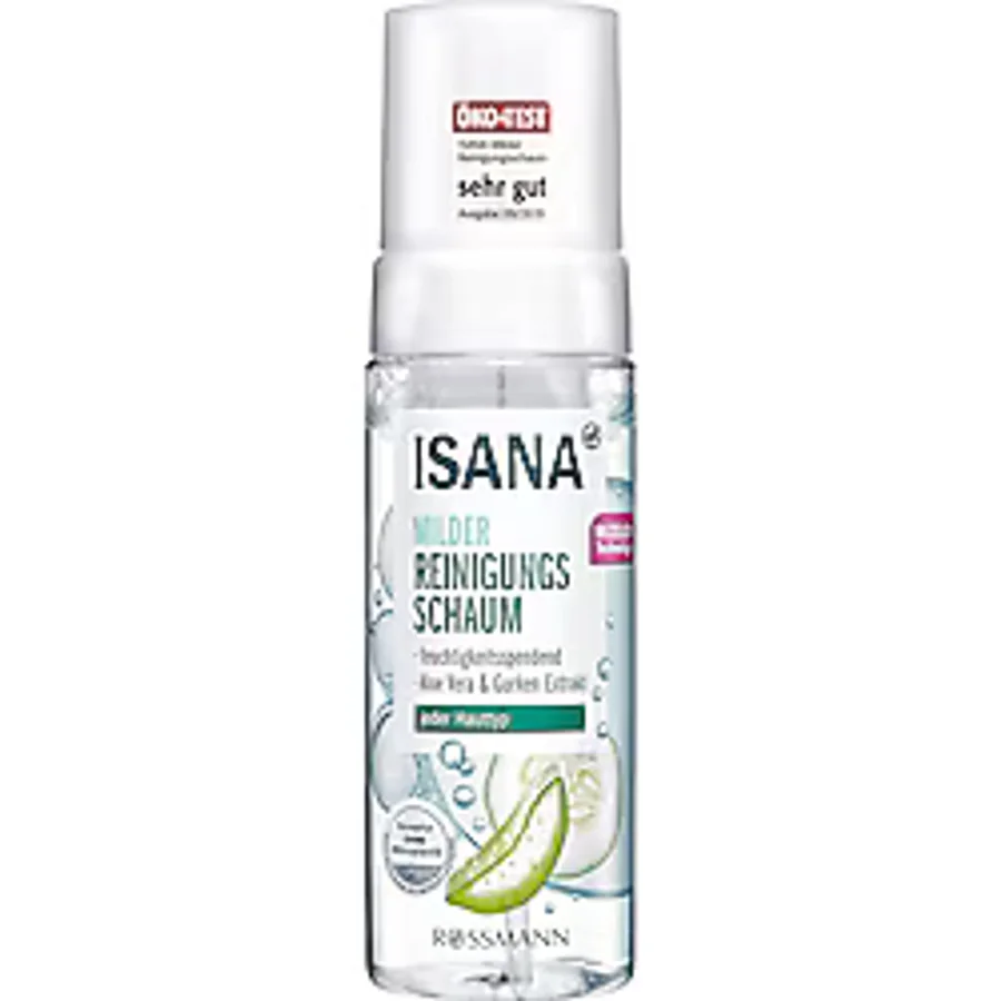 Isana Aloe Vera & Salatalık Özlü 150 ml Yüz Temizleme Köpüğü