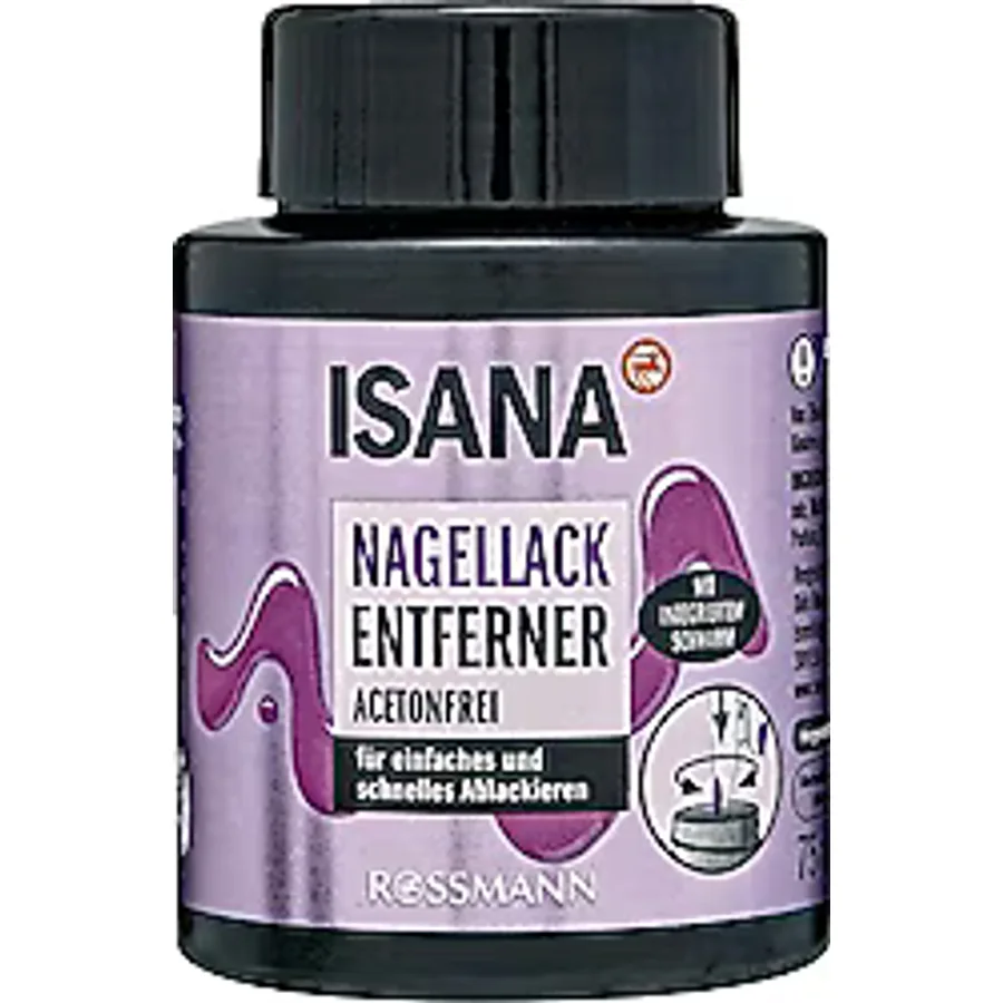 Isana Biotin & Kayısı Çekirdeği Yağı Süngerli 75 ml Asetonsuz Oje Çıkarıcı