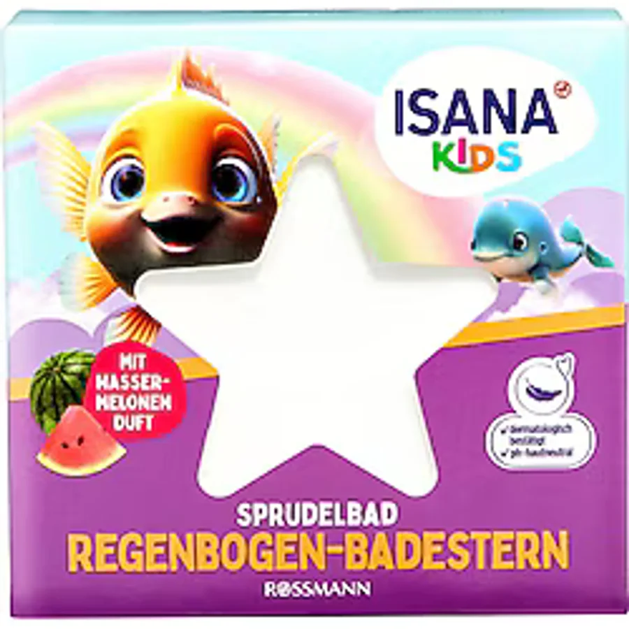 Isana Kids Yıldız & Gökkuşağı Banyo Topu