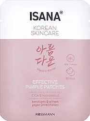 Isana Korean Beauty Cica & Hidrokolloid 30'lu Sivilce Bandı