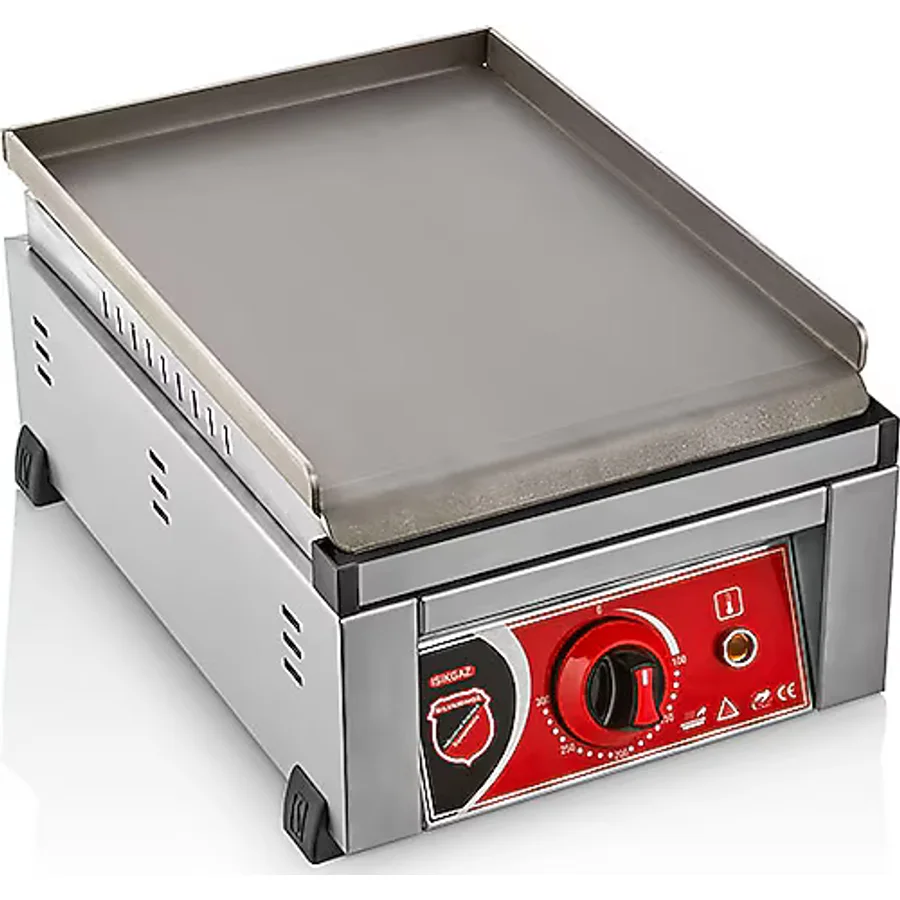 Işıkgaz Silverinox 2159 30 cm Elektrikli Pleyt Izgara