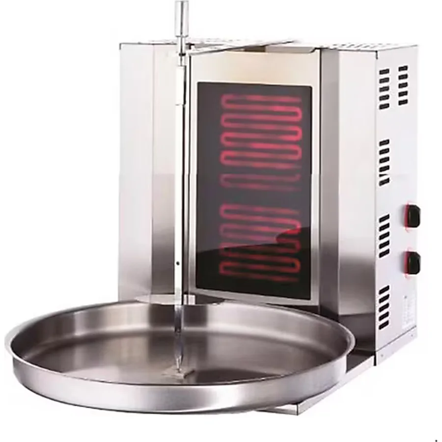 Işıkgaz Silverinox Elektrikli 2 Radyanlı Döner Ocağı Makinesi