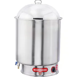 Işıkgaz Silverinox Elektrikli 36 Lt Süt Mısır Haşlama Kazanı Makinesi