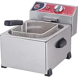 Işıkgaz Silverinox Endüstriyel Tekli 5 Litre Elektrikli Fritöz
