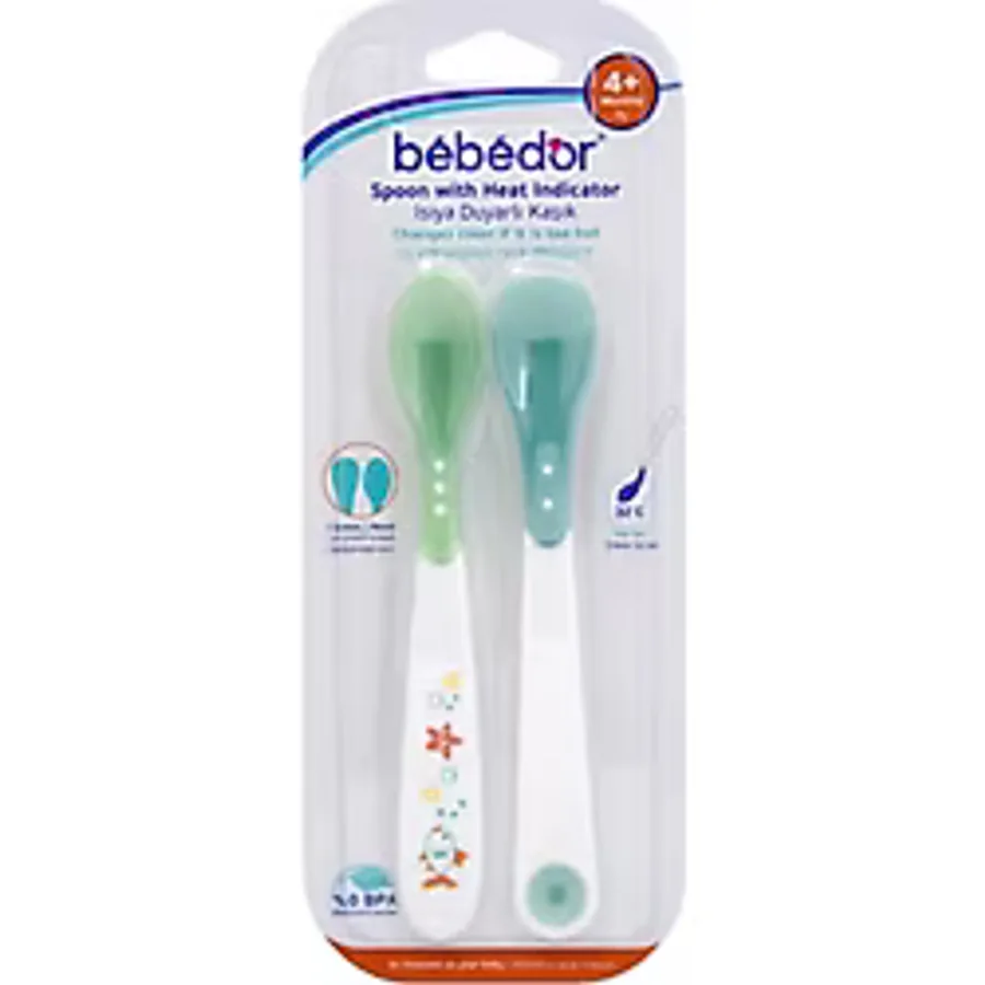 Isıya Duyarlı Kaşık 2 Li Kod:555 Mavi