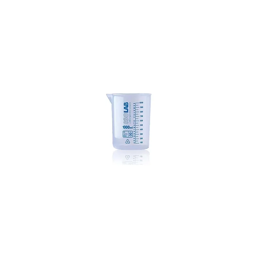 Isolab 1000Ml Ölçü Kabı Beher Mavi Skala