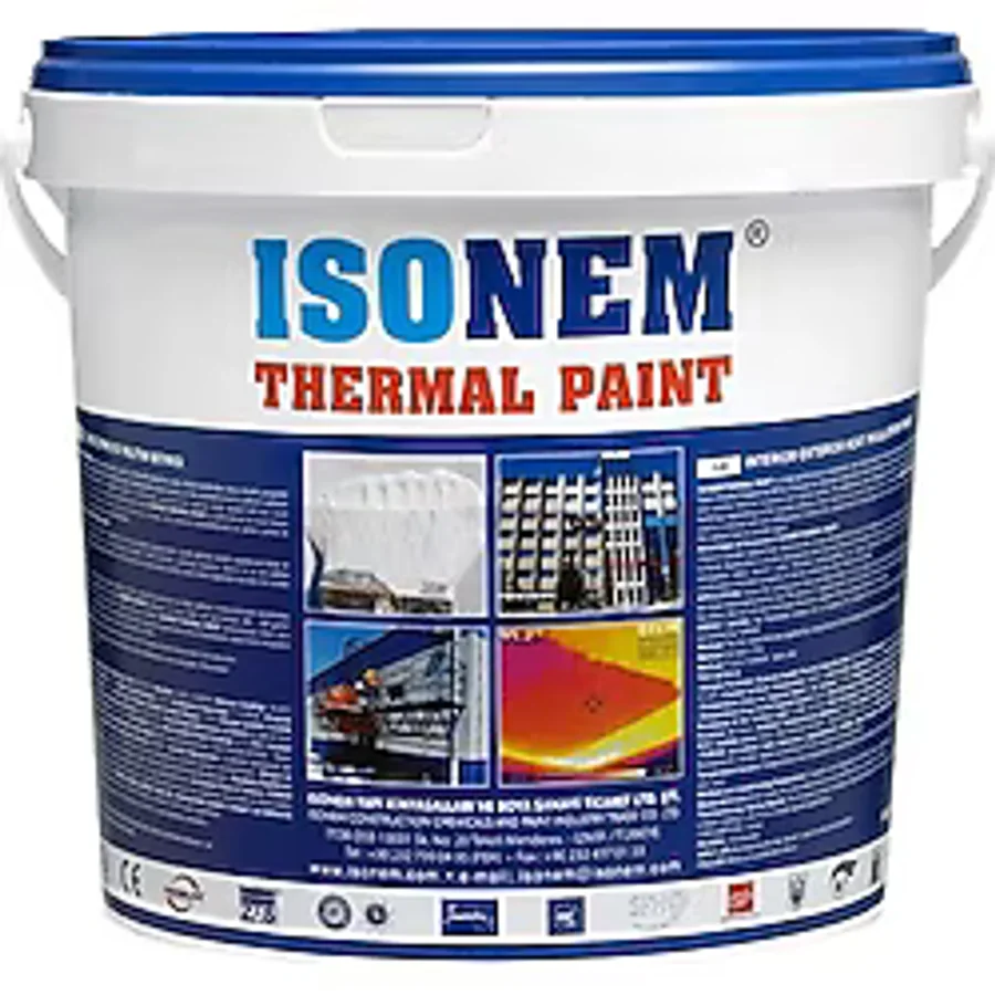İsonem Isonem Thermal Paint Isı yalıtım boyası 18 lt Dış Cephe Uygulamalarına Uygun Özellikler