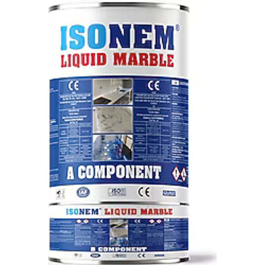 Isonem Liquid Marble 1 kg Tezgah ve Zemin Kaplama Malzemesi