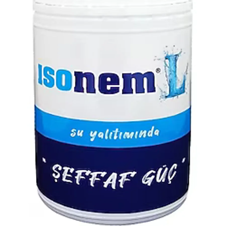 Isonem Su Yalıtım Boyası - Saf Akrilik, UV'ye Dayanıklı, Elastik Yapı, 1 kg, Profesyonel Kullanım için Şeffaf