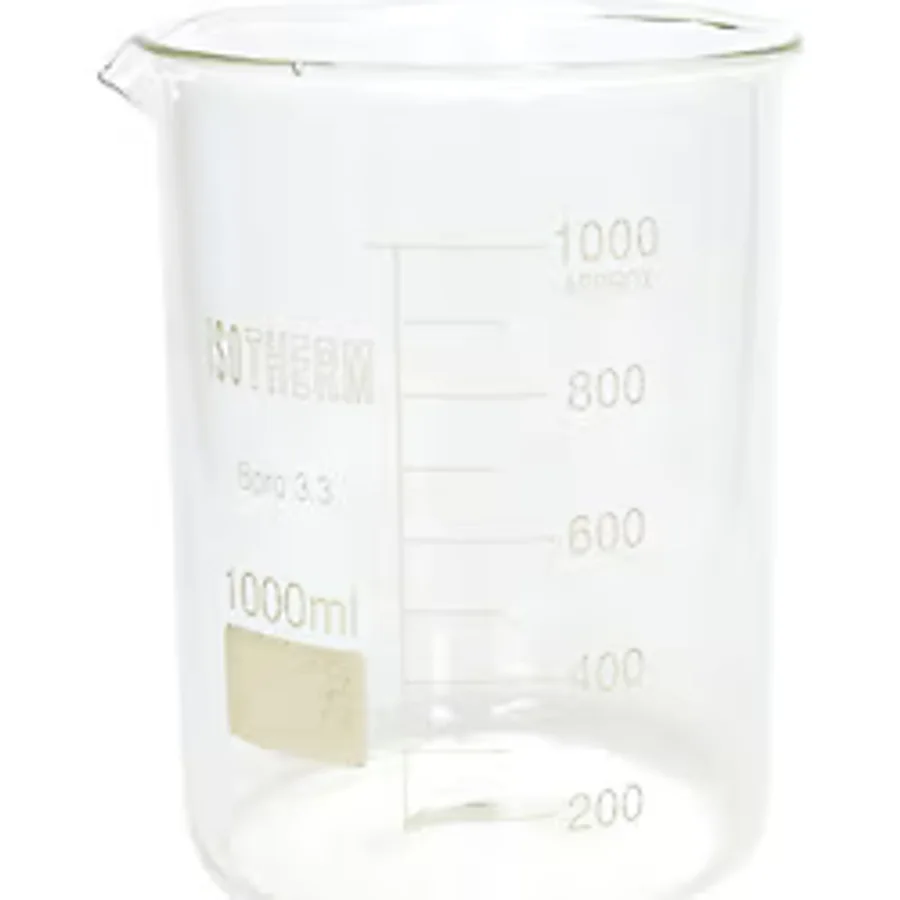 Isotherm Beher Cam Kısa Form 1000 Ml