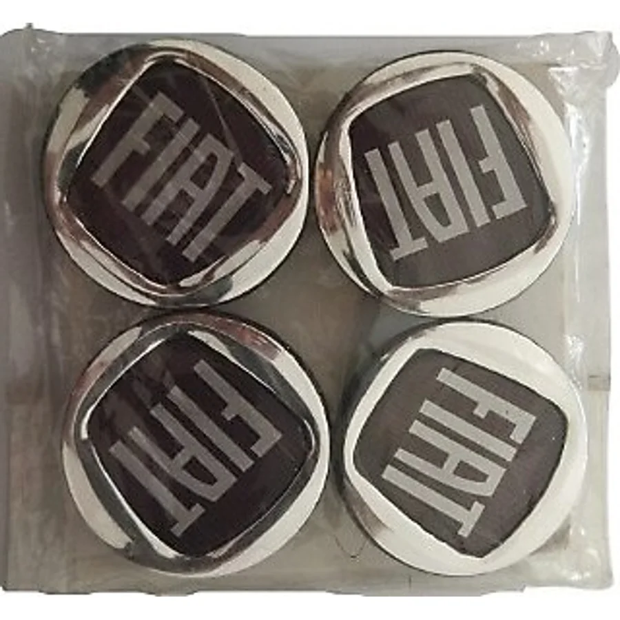 İst-Oto -fiat Krom Geçme Jant Göbeği 4 Lü 50-42mm Fiorino, Linea, Albea, Tempra, Bravo